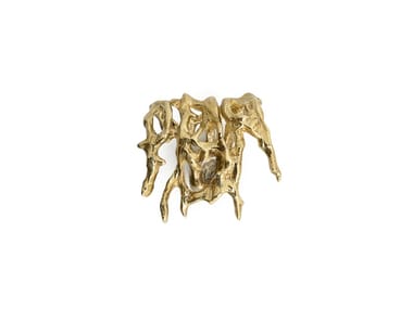TOILE OC2025 - Brass furniture knob by Pullcast