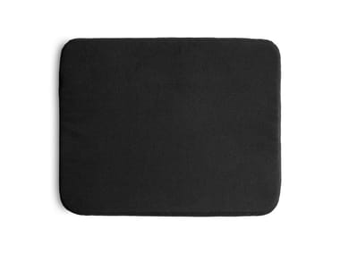 TRAME - Solid-color fabric chair cushion (Request Info).