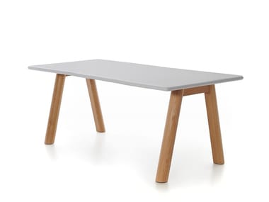 TRAN TRAN - Rectangular wooden table (Request Info).