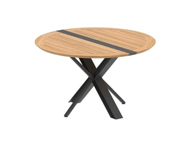 TRAVERSE - Folding round garden table (Request Info).