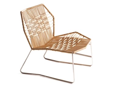 TROPICALIA - Polymer cord woven armchair (Request Info).