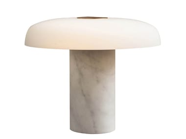 TROPICO - LED marble and opal glass table lamp with Dimmer (Request Info).