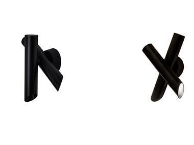 TUBES 2 - Adjustable extruded aluminium wall lamp (Request Info).