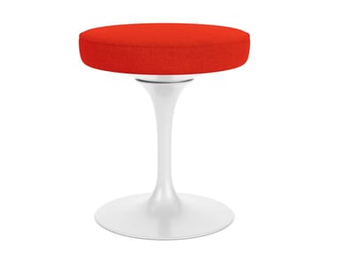 Tulip - Swivel Fabric Stool.