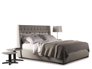 TURMAN LOW - Upholstered double bed (Request Info).