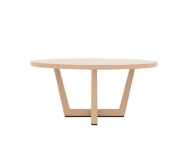 UVES ME3661 / ME3660 - Round oak dining table (Request Info).