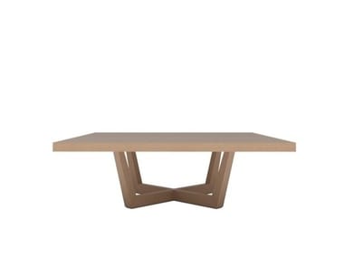 UVES ME3688 / ME3689 - Low square oak coffee table (Request Info).