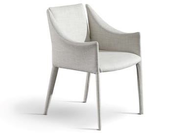 VELA - Fabric chair with armrests (Request Info).