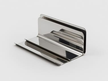 VENTOTENE - Stainless steel pen holder / paper tray (Request Info).