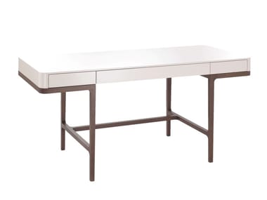 VICTOR - Solid wood writing desk with drawers (Request Info).