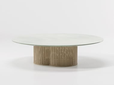 VIMINI - Low round coffee table (Request Info).