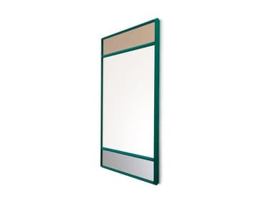 VITRAIL - Rectangular wall-mounted framed mirror (Request Info).