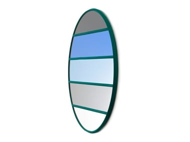 VITRAIL - Round wall-mounted framed mirror (Request Info).