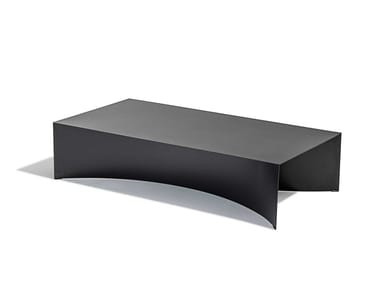 VOID - Low steel coffee table (Request Info).