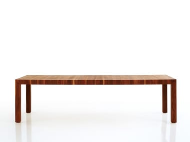 VOLTA - Rectangular wooden dining table (Request Info).