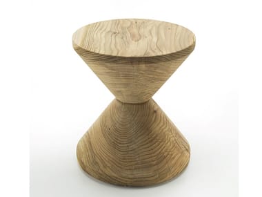 VORTICE - Low cedarwood stool (Request Info).