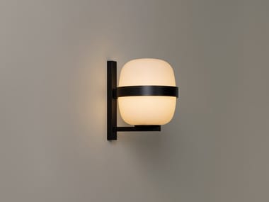 WALLY CESTITA - LED opal glass wall lamp (Request Info).