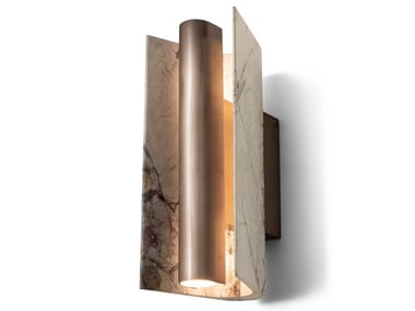 WAVE - Marble wall light by Visionnaire