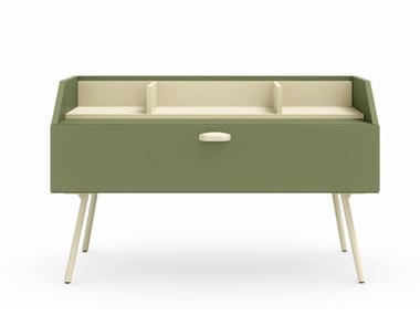 WILSON - Kids' bedside table with drawers by Nidi