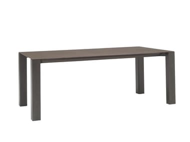 WIND ME5894 / ME5895 / ME5896 - Rectangular aluminium dining table (Request Info).