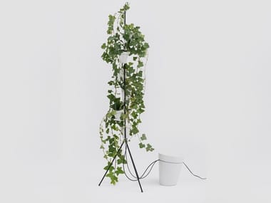 WINDOW GARDEN SELF-STANDING - Porcelain vase system for hydroponic cultivation (Request Info).