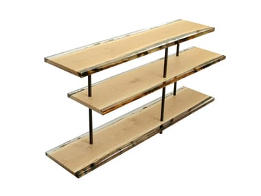 WOODPILE - Open modular shelving unit (Request Info).