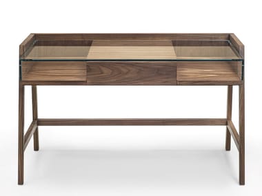 WRITING - Wooden secretary desk with drawers (Request Info).
