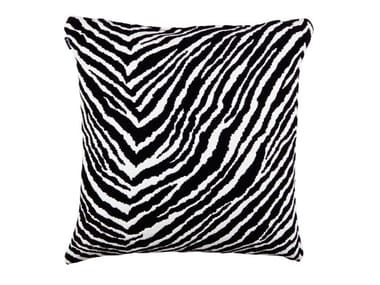 ZEBRA - Square wool cushion (Request Info).