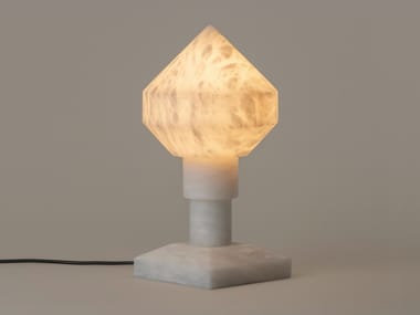Zeleste - LED alabaster table lamp (Request Info).
