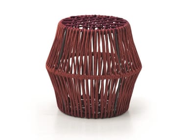 ZIGGY - Round garden pouf (Request Info).