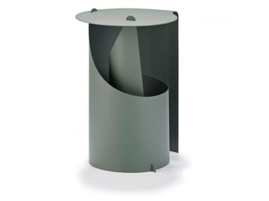 COFFEE - Round steel coffee table (Request Info).