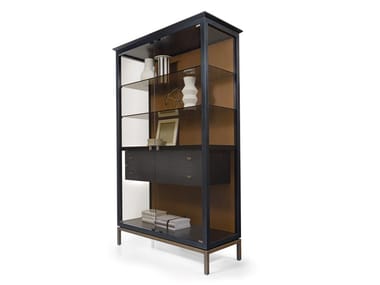 ADA 2.0 - Wood and glass display cabinet with integrated lighting (Request Info).