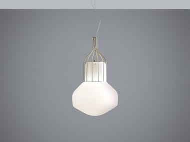 A?ROSTAT - Blown glass pendant lamp by Fabbian