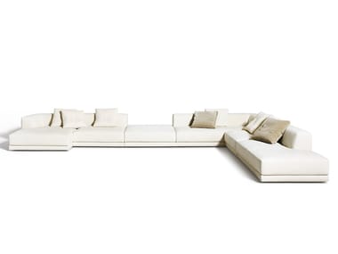 ALBERESE - Sectional modular fabric sofa (Request Info).
