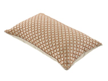 ALVOR - Motif rectangular cotton and linen cushion (Request Info).