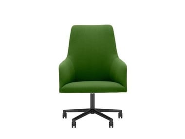 ALYA EXECUTIVE SO1481 - Height-adjustable office chair with castors with 5-Spoke base (Request Info).