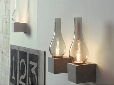 AMARCORD - Cement wall light (Request Info).