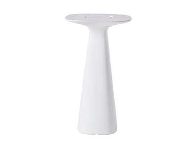 Amélie UP - Square polyethylene high table (Request Info).