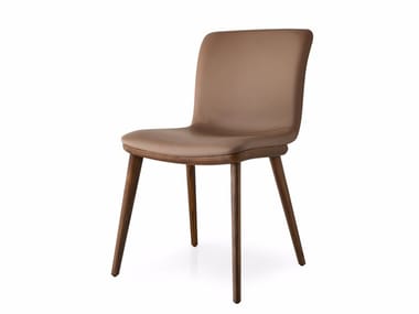 ANNIE - Upholstered leather chair (Request Info).