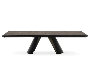 APIAN - Extending ceramic table with drawers (Request Info).