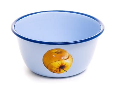 APPLE - Enamelled metal serving bowl (Request Info).