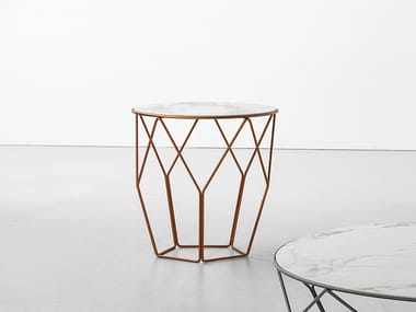 ARBOR - Round ceramic high side table (Request Info).