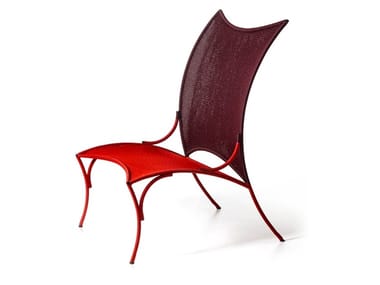 ARCO A - High-back polyethylene fibre armchair (Request Info).