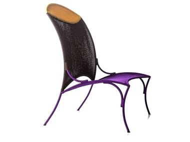 ARCO B - High-back polyethylene fibre armchair (Request Info).