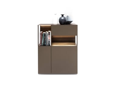 AVENUE - Wooden highboard with integrated lighting (Request Info).