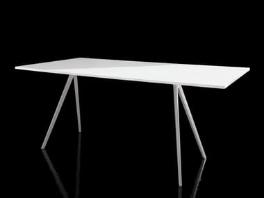 BAGUETTE - Rectangular MDF table (Request Info).