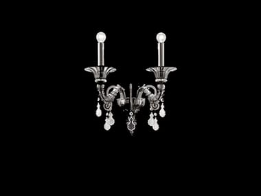 BAIKAL - Venetian crystal wall lamp (Request Info).
