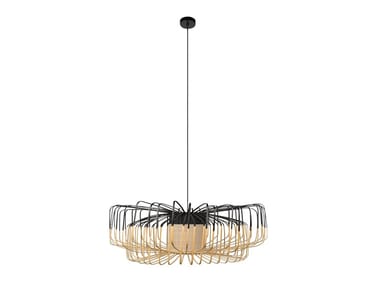 BAMBOO UP AND DOWN - Bamboo pendant lamp (Request Info).