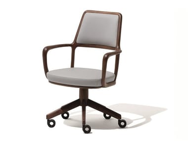 BARON - Chair with 5-spoke base with castors (Request Info).