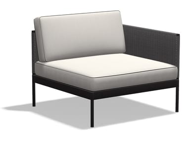BASKET 350+331 - Corner Batyline¢ç garden armchair (Request Info).